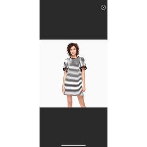 Kate spade Broome Street striped tassel dress size large